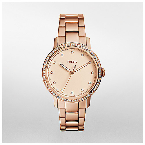 FOSSIL NEELY ROSE GOLD TONE ES4288