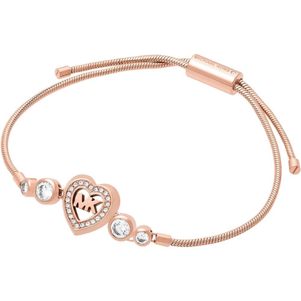 michael kors heart slider bracelet