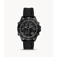 FOSSIL GARRETT ANALOGUE-DIGITAL BLACK 