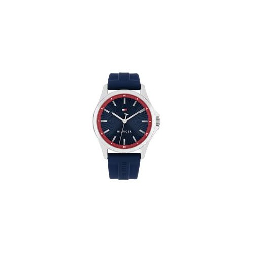 Tommy Hilfiger Silicone Navy Dial Men's Watch