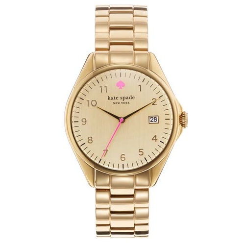 KATE SPADE SEAPORT GRAND GOLD 38MM