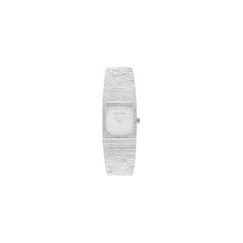 Calvin Klein Stainless Steel Mesh Silver Dial Women's Watch