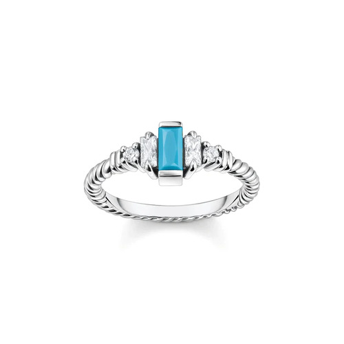 Mystic Turquoise Cocktail Ring