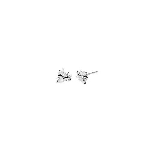 PDPAOLA BUZZ SILVER EARRINGS