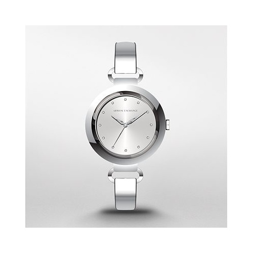 ARMANI EXCHANGE MADELINE S/STEEL WATCH AX4239