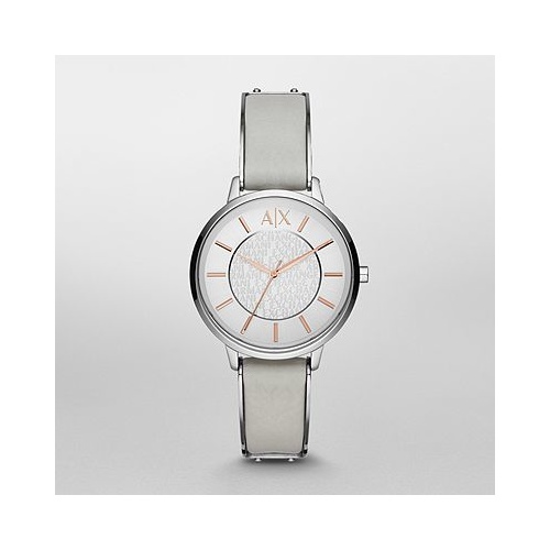 ARMANI EXCHANGE LIGHT GREY OLIVIA