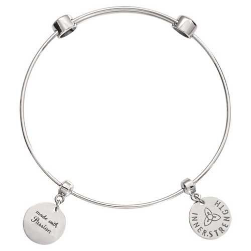 NIKKI LISSONI BANGLE SILVER