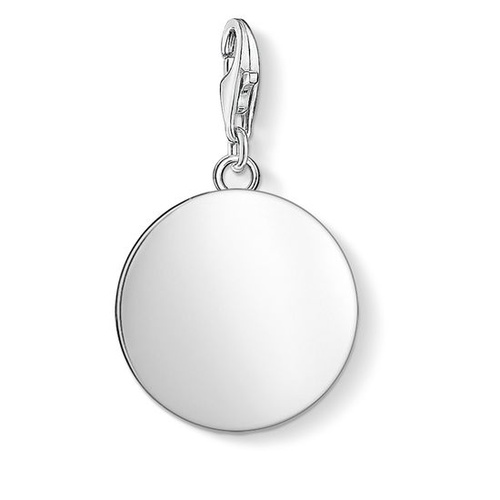 THOMAS SABO CHARM CLUB ENGRAVABLE DISC MEDIUM