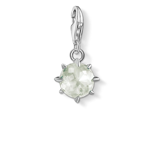 THOMAS SABO CHARM CLUB AUGUST PRASIOLITE CHARM