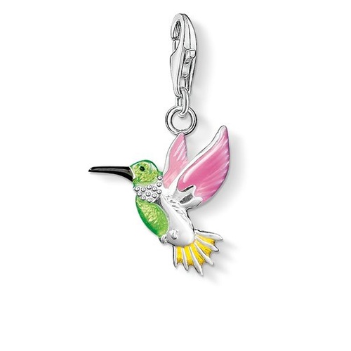 THOMAS SABO CHARM CLUB ENAMEL HUMMINGBIRD