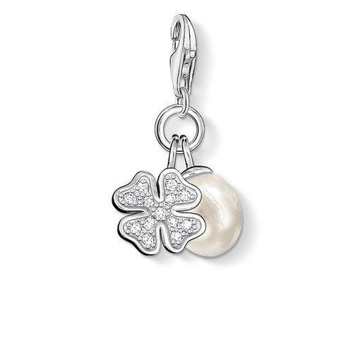 THOMAS SABO CHARM CLUB PEARL CLOVER