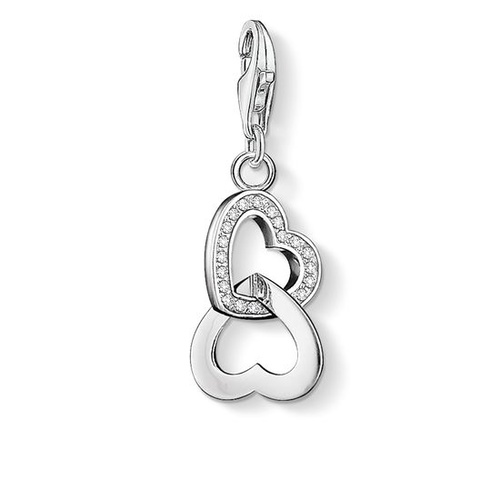 THOMAS SABO CHARM CLUB LOCKED HEARTS