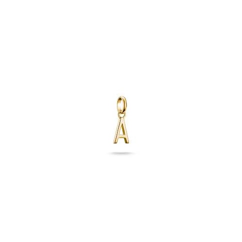 Thomas Sabo Connect Charm letter A Gold