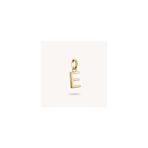 Thomas Sabo Connect Charm letter E Gold
