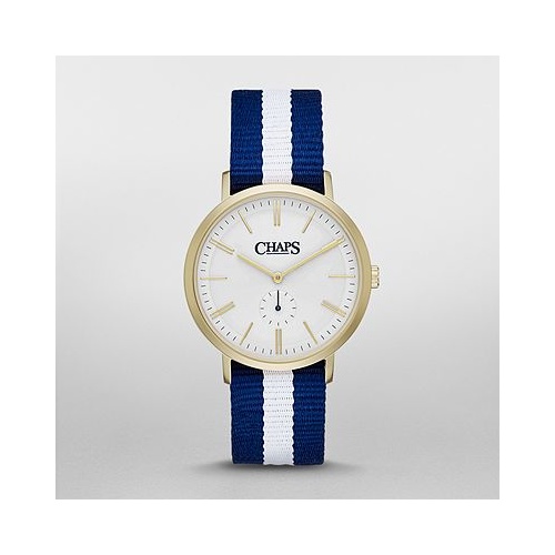 CHAPS DUMHAM STRIPED CANVAS WATCH CHP5003