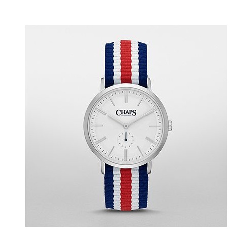 CHAPS DUNHAM STRIPED CANVAS WATCH CHP5017