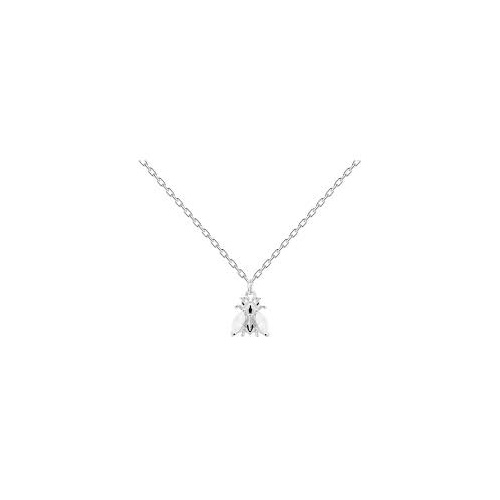 PDPAOLA BUZZ SILVER NECKLACE