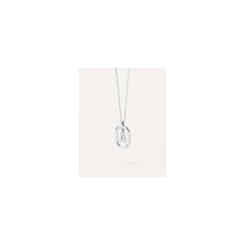 PDPAOLA LETTERS SILVER A NECKLACE
