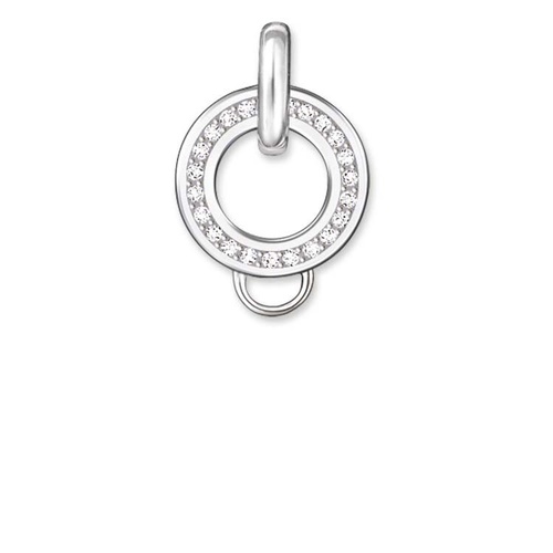THOMAS SABO CHARM CLUB CUBIC ZIRCONIA CHARM CARRIER