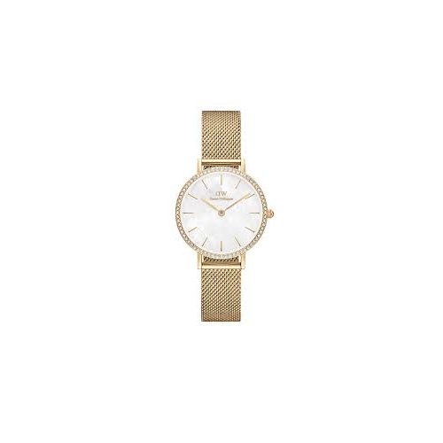 Daniel Wellington Petite Lumine Bezel Evergold MOP Watch - Gold