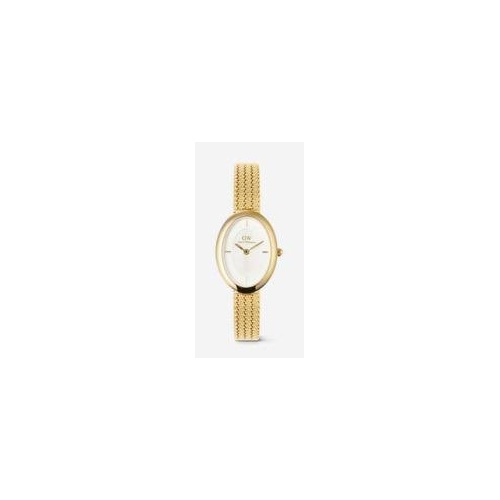 Daniel Wellington Juliette Braided Mesh White Sunray Gold