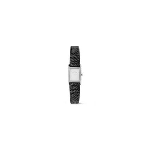 Daniel Wellington Bound Mini Black Lizard Watch Silver