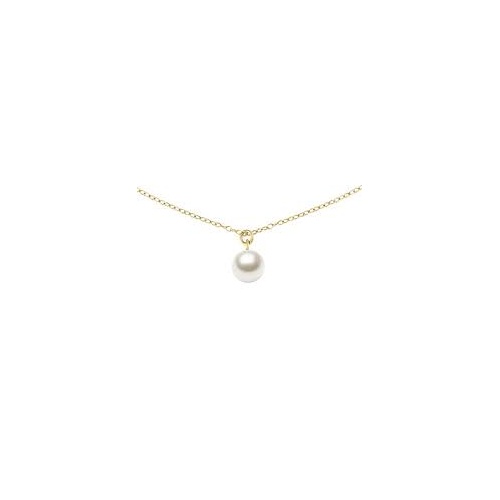Daniel Wellington Pearl Necklace Gold