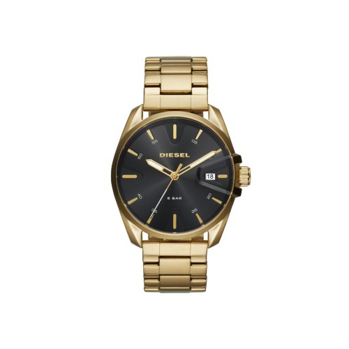 DIESEL MS9 YELLOW GOLD TONE WATCH