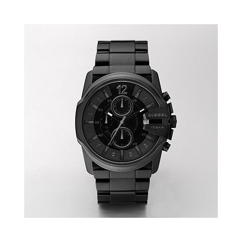 DIESEL MASTER CHIEF BLACK CHRONOGRAPH