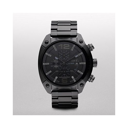 DIESEL OVERFLOW BLACK S/STEEL CHRONOGRAPH
