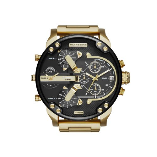 DIESEL YELLOW GOLD MR DADDY 2.0 WATCH
