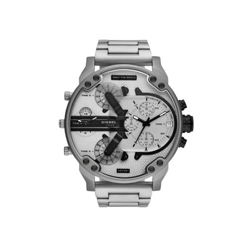 DIESEL MR DADDY STAINLESS STEEL WATCH