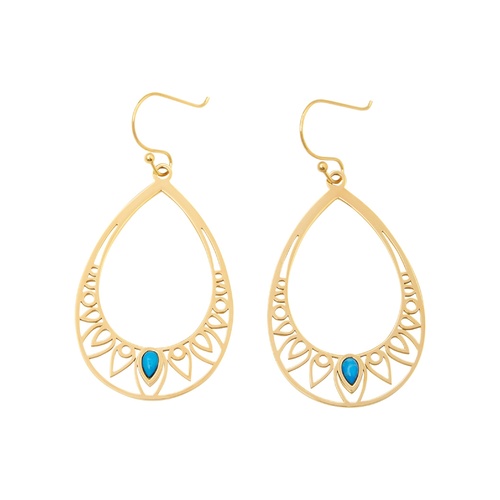 PASTICHE PEACOCK EARRINGS