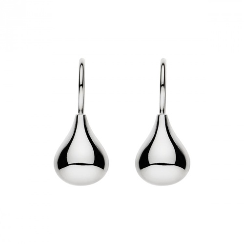 NAJO STERLING SILVER BABY TEARS SMALL TEARDROP HOOK EARRINGS