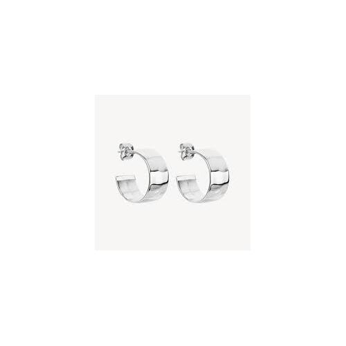 Najo La Dolce Vita Silver Hoop Earrings