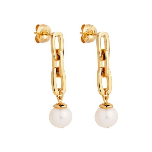 NAJO Clair de Lune Earrings Yellow Gold