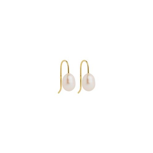 Najo Isla Pearl Earring - Yellow Gold