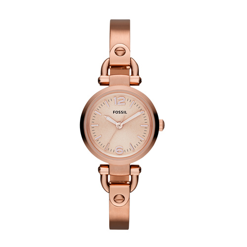 WOMENS FOSSIL GEORGIA ROSE 50M W/R WATCH