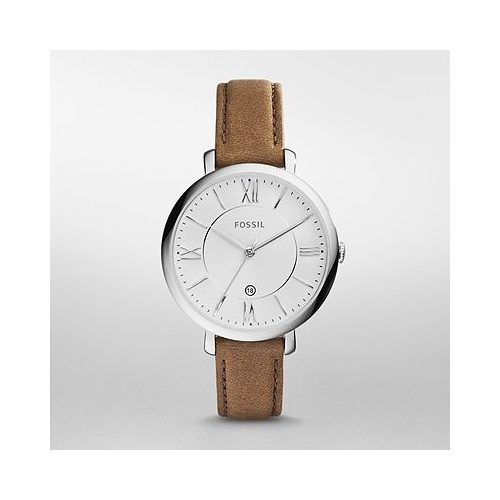 JACQUELINE BROWN LEATHER WATCH