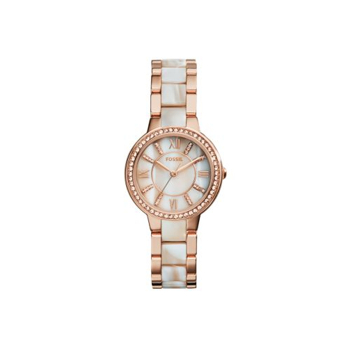 FOSSIL VIRGINIA ROSE TONE HORN ACETATE ES3716