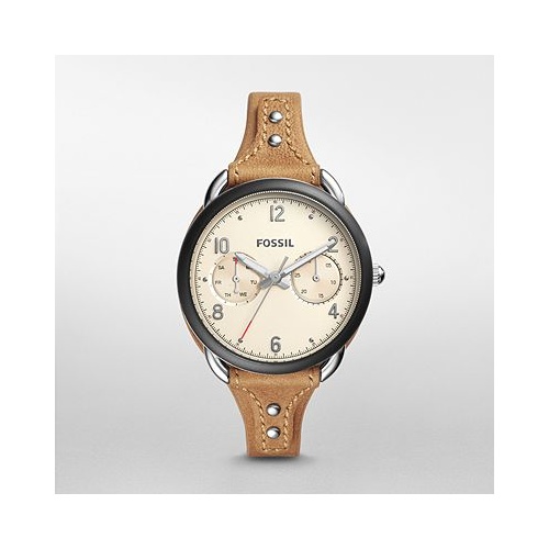 FOSSIL TAILOR TAN LEATHER MULTI-FUNCTION ES4175