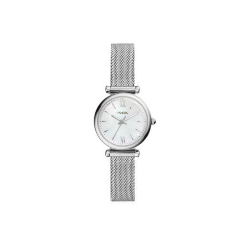FOSSIL MINI CARLIE STAINLESS STEEL MESH