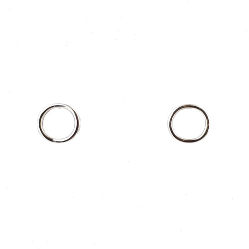 SANTO STERLING SILVER OPEN CIRCLE STUDS