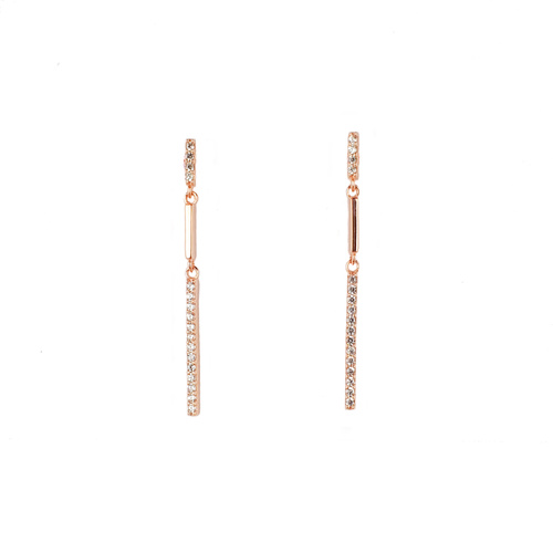 ROSE GOLD MULTI BAR EARRINGS