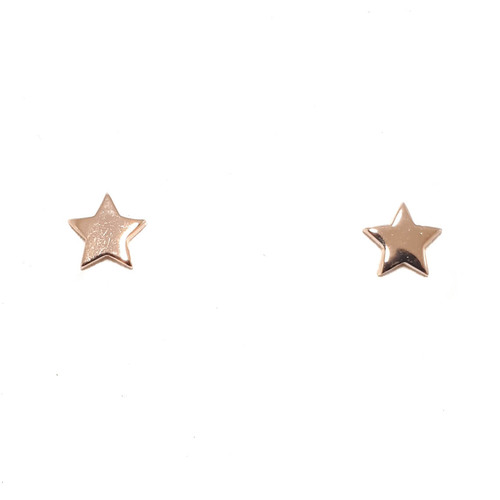 SANTO ROSE GOLD SMALL STAR STUDS