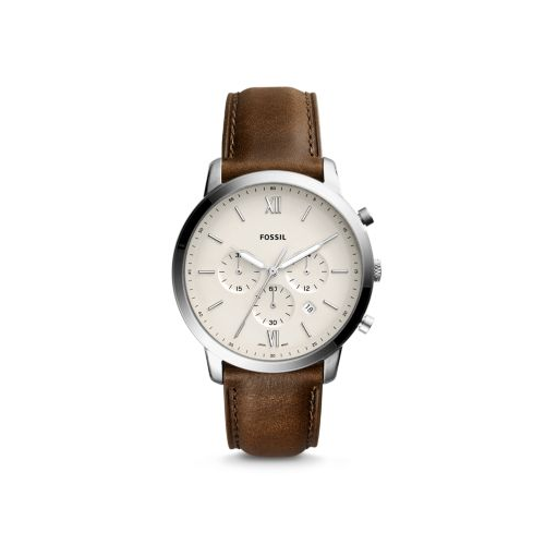 FOSSIL NEUTRA BROWN LEATHER CHRONOGRAPH WATCH