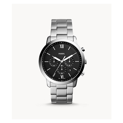 FOSSIL NEUTRA STAINLESS STEEL CHRONOGRAPH WATCH