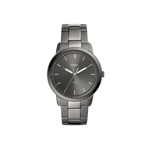 FOSSIL THE MINIMALIST SMOKE STAINLESS STEEL WATCH