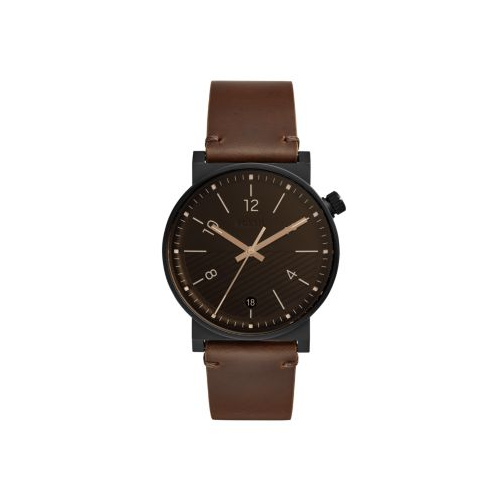 FOSSIL BROWN LEATHER BARSTOW WATCH