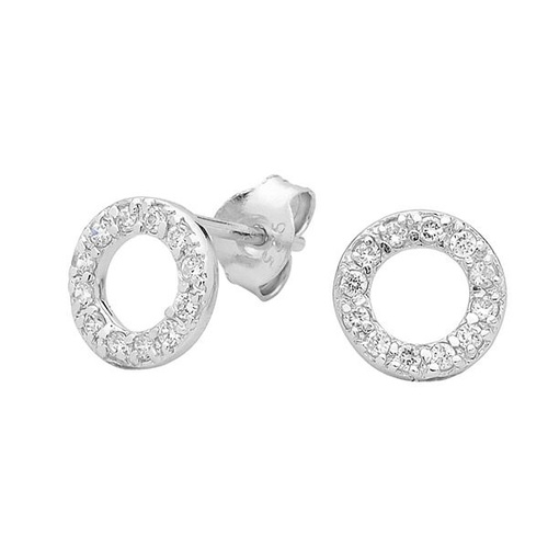 GEORGINI BABY CIRCLE STUDS